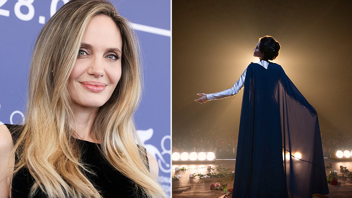 Angelina Jolie ‘was frightened’ and ‘shaky’ singing in public for the FIRST time in Maria Callas biopic and reveals how her sons helped get her through it [Video]