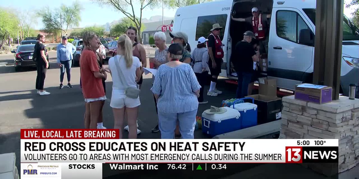 Red Cross educates community on heat safety [Video]