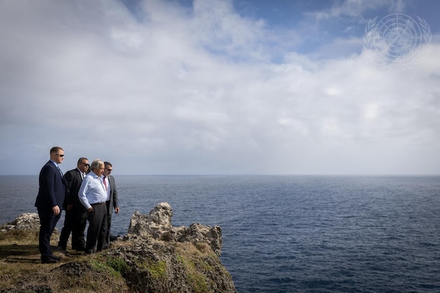 In Tonga the UN Secretary-General Declares a Global Climate Emergency [Video]