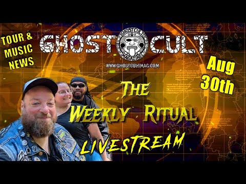 The Weekly Ritual Rock and Metal News Show Live 8-30-24 [Video]