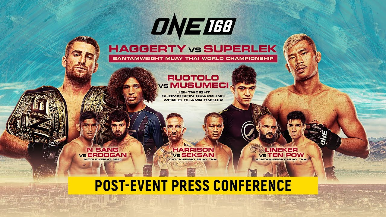 [Live In HD] ONE 168: Denver | Post-Event Press Conference [Video]