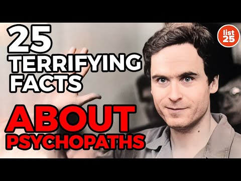 25 Terrifying Facts About Psychopaths [Video]