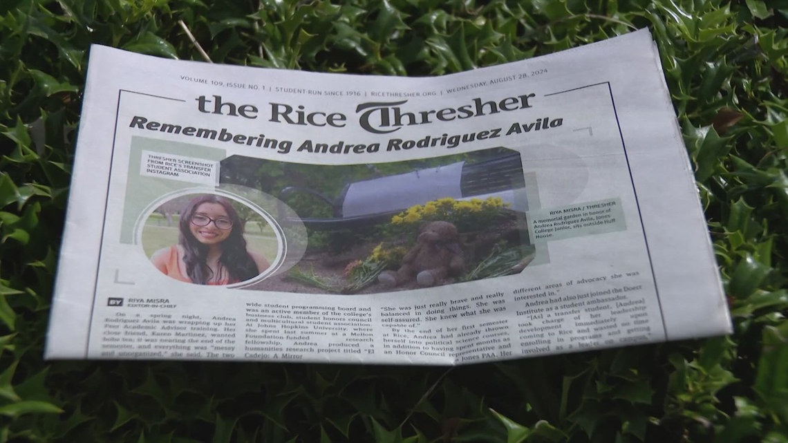 Who is ‘Andrea’ on Rice Owls football helmets? [Video]