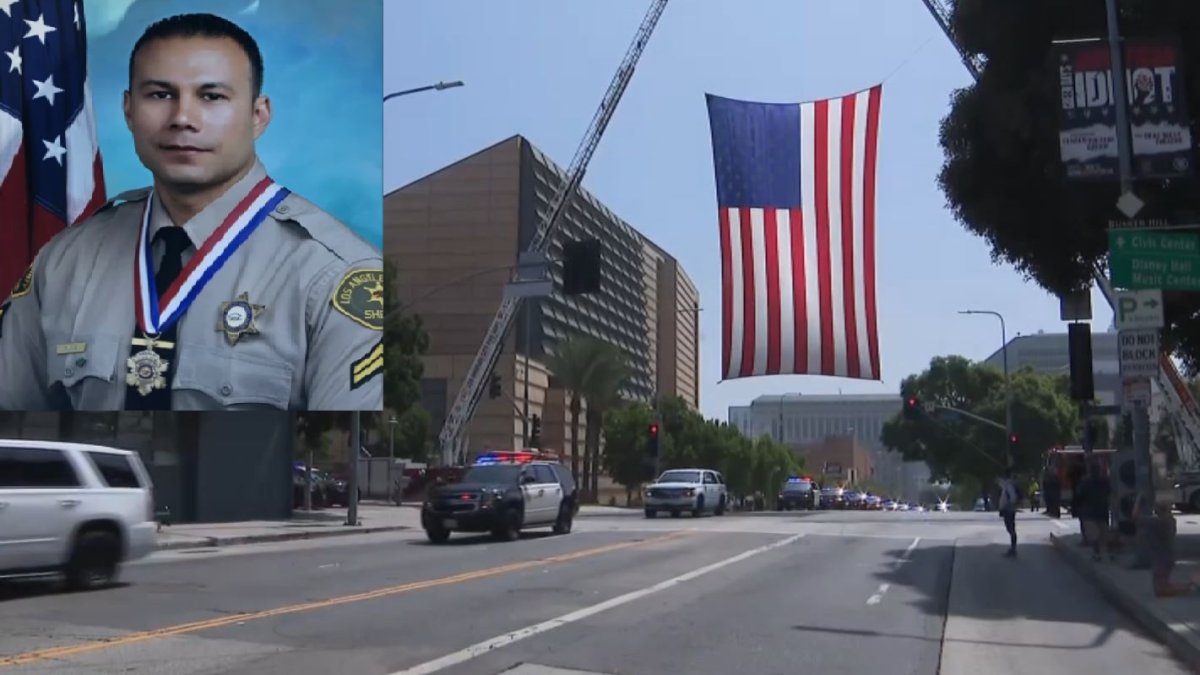 LA County deputy who died of cancer at 47 honored at memorial service  NBC Los Angeles [Video]