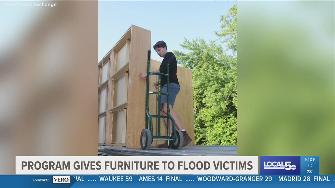 Program gives furniture to Sioux City flood victims [Video]