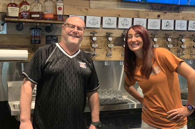 [Video] Cassie Mattia was the Celebrity Guest Bartender at DVD Brew House