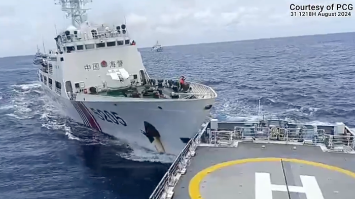 South China Sea Flashpoint: Philippines Accuses China Of “Intentionally Ramming” Coast Guard Vessel [Video]