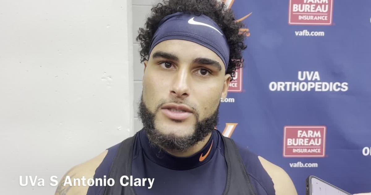 UVa S Clary on return to field, tackle to start game [Video]