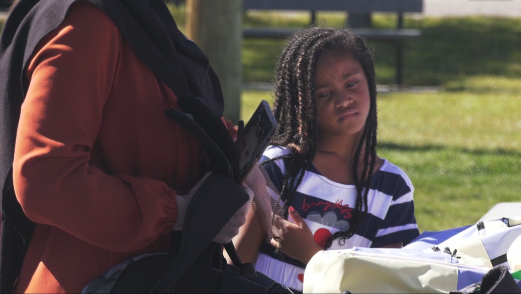 School Supplies Surprise hands out stuffed backpacks to Calgary children [Video]