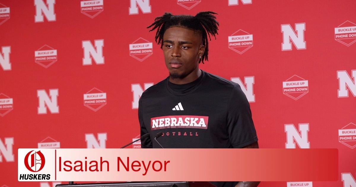 Nebraska’s Isaiah Neyor full press conference after win over UTEP [Video]