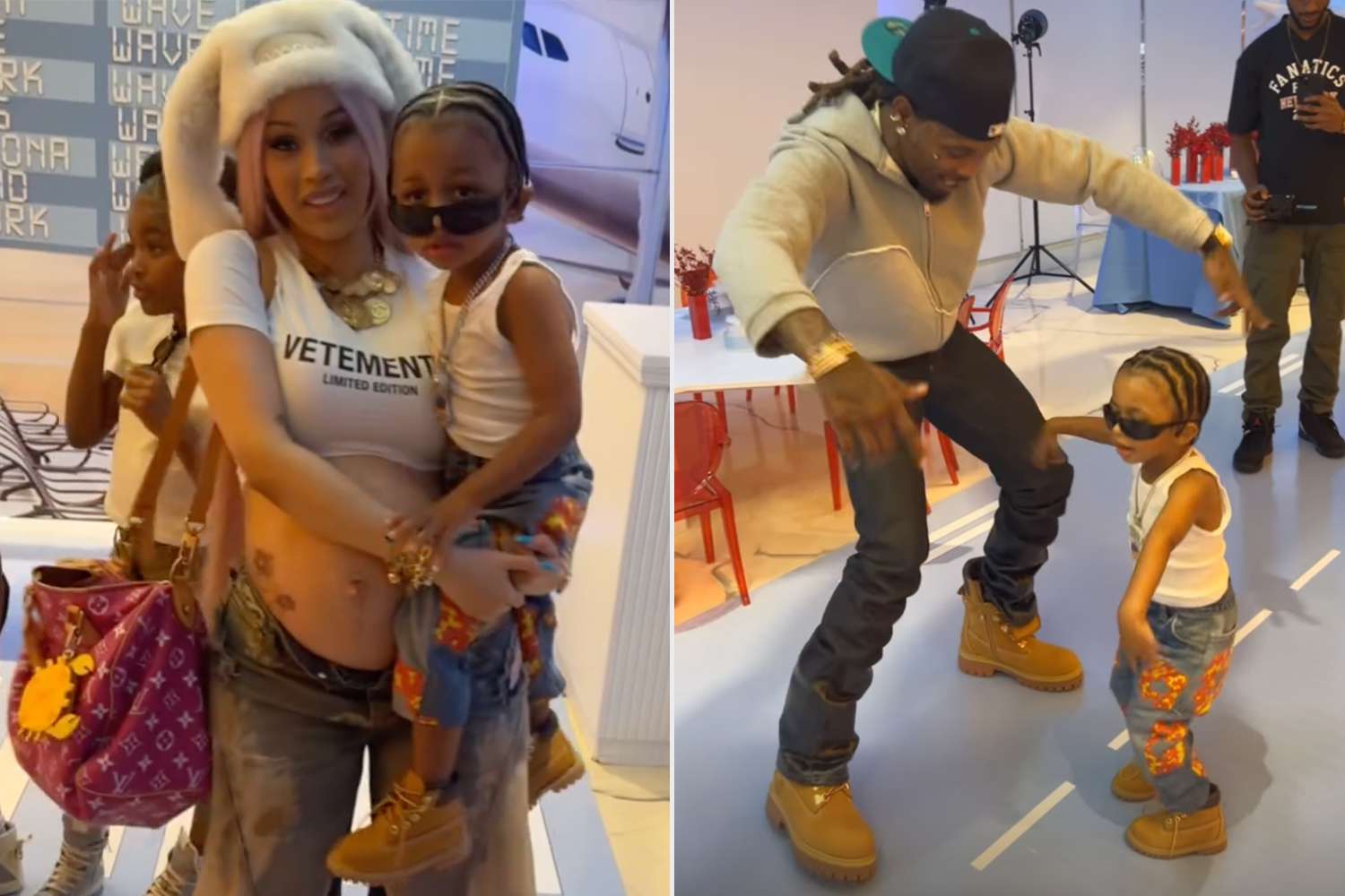 Pregnant Cardi B Reunites with Offset to Celebrate Wave’s 3rd Birthday [Video]