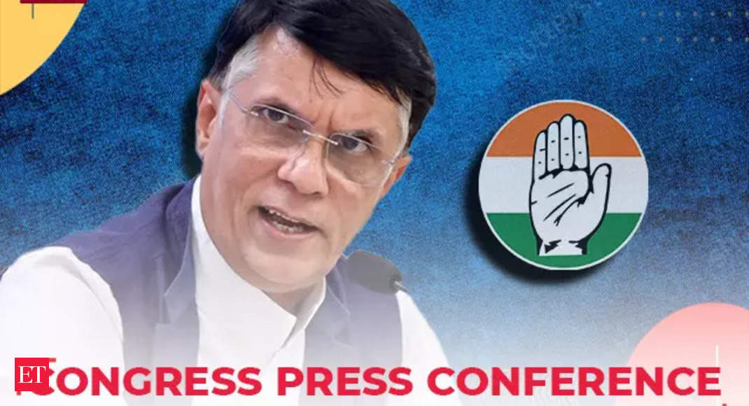 Congress press conference by Shri Pawan Khera at AICC HQ. – The Economic Times Video