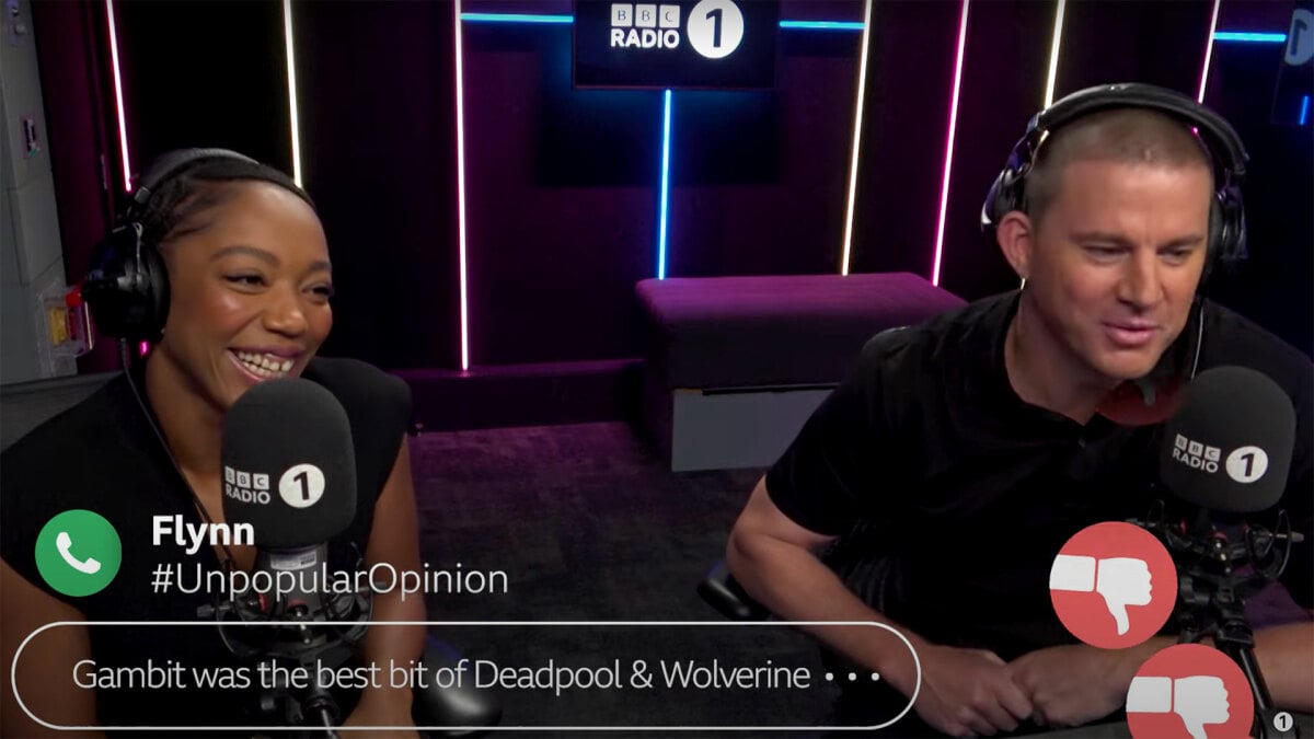 Watch Channing Tatum and Naomi Ackie arguing with BBC radio callers [Video]