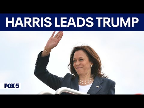 Harris maintains slim lead over Trump in national polls [Video]