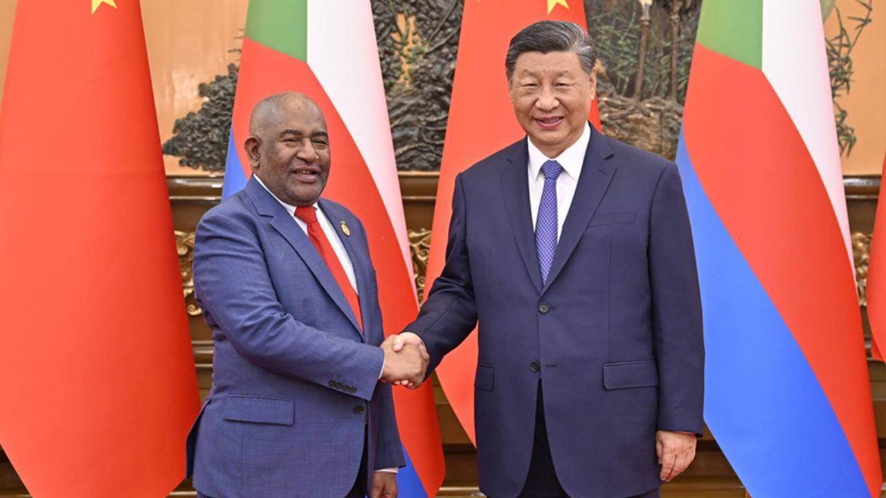 Xi Jinping urges building China-Comoros community with shared future [Video]