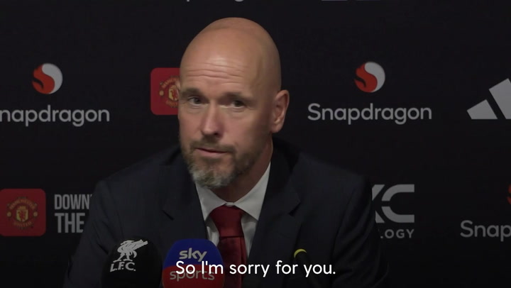 Erik ten Hag clashes with journalist after 3-0 Liverpool defeat | Sport [Video]