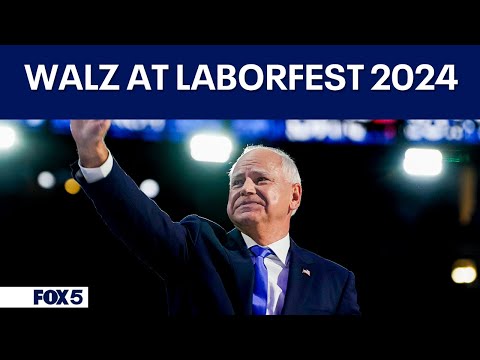 Tim Walz delivers remarks at Laborfest 2024 | FOX 5 DC [Video]