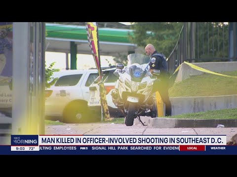 New video of fatal officer-involved shooting in DC