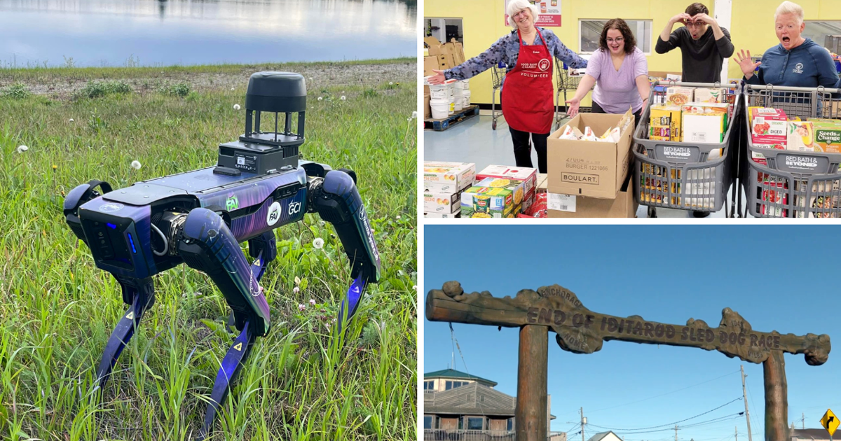 AROUND ALASKA: Robot Dog, Food Donation, and Iditarod Nation | Around Alaska [Video]