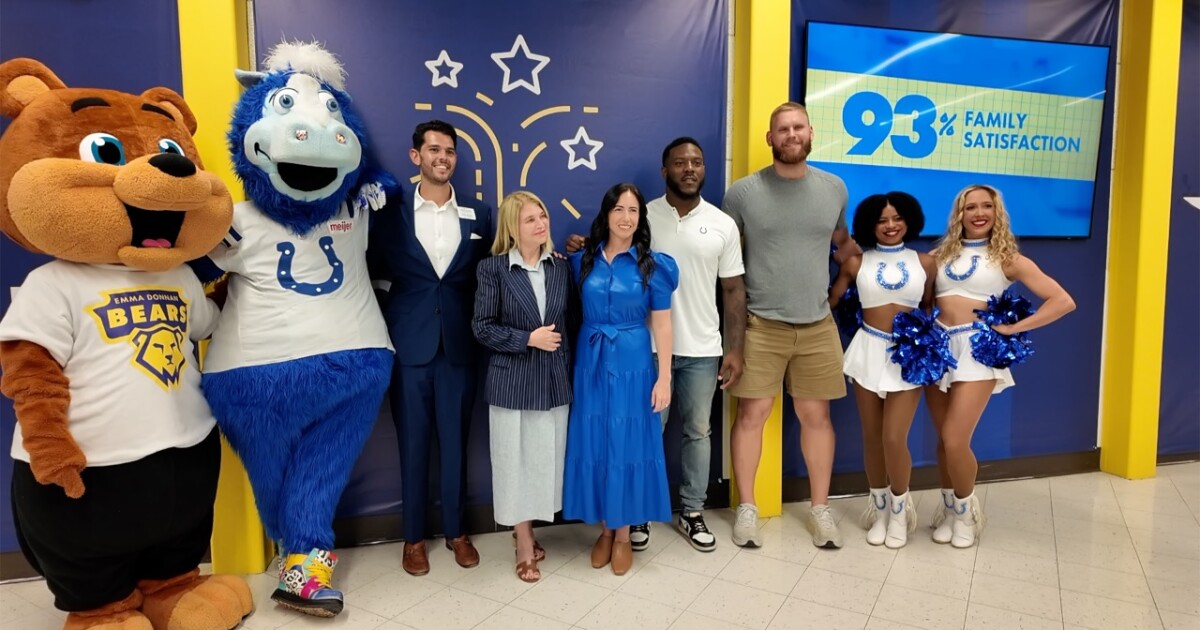 Colts and Patachou Foundation partner to upgrade school and fight hunger [Video]