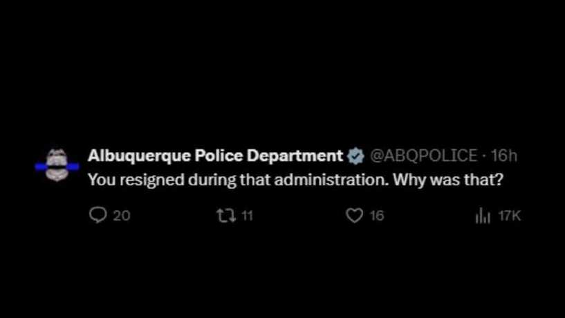 Albuquerque Police Department under fire over social media again [Video]