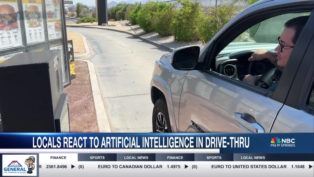 Local Residents React To New AI Technology in Fast Food Drive-Thru [Video]