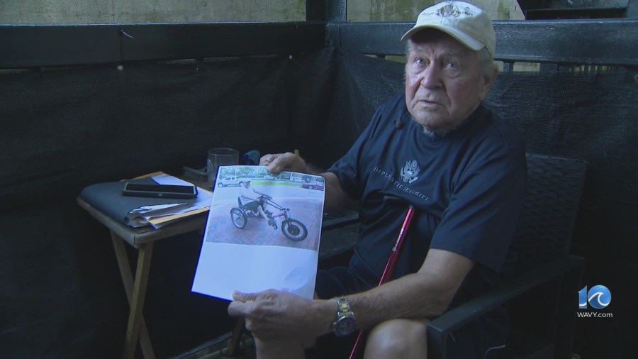 Norfolk man needs help getting specialized tricycle back [Video]