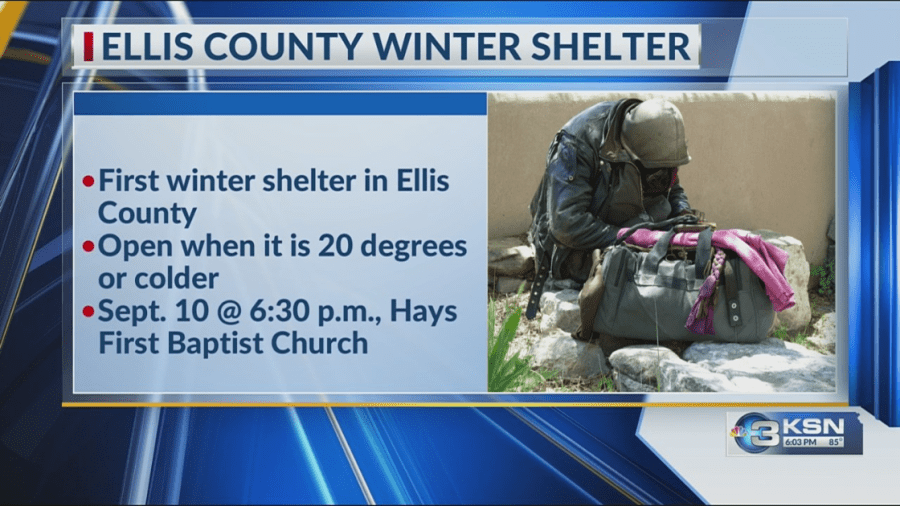 Ellis County opening winter shelter in Hays [Video]