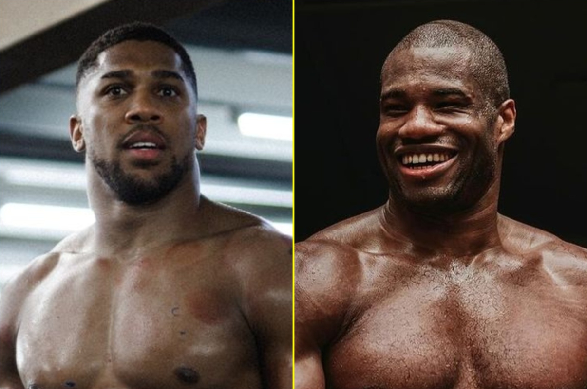 ‘He doesn’t stand a chance’ – Fans see only one winner as Anthony Joshua and Daniel Dubois’ physiques compared ahead of heavyweight clash [Video]