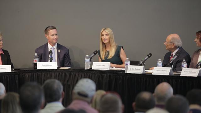 Ivanka Trump Visits Lewis & Clark Community College [Video]