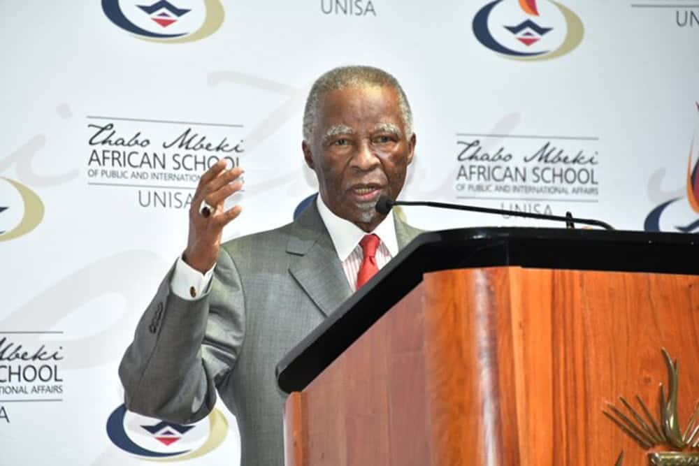 Mbeki tells students SA must deal with violence, dysfunctional municipalities [Video]