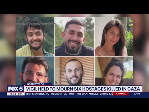 Doug Emhoff attends DC vigil for 6 hostages killed in Gaza [Video]