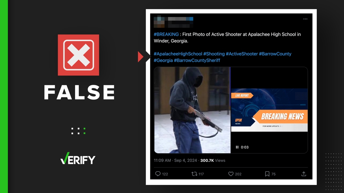 Fact-checking viral Apalachee High School image [Video]