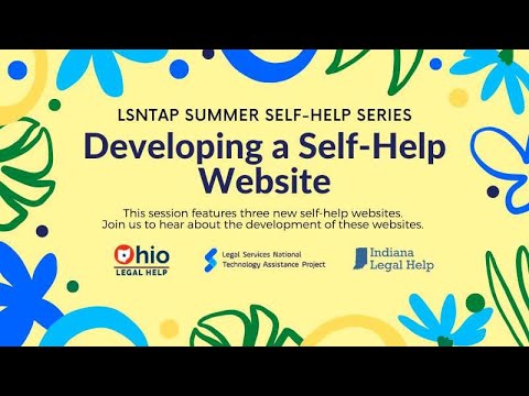 Summer Self-Help Series: Developing a Self-Help Website [Video]