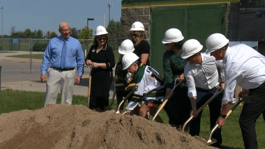 Cornerstone Community Center breaks ground on additional arena, fourth ice rink in Ashwaubenon [Video]