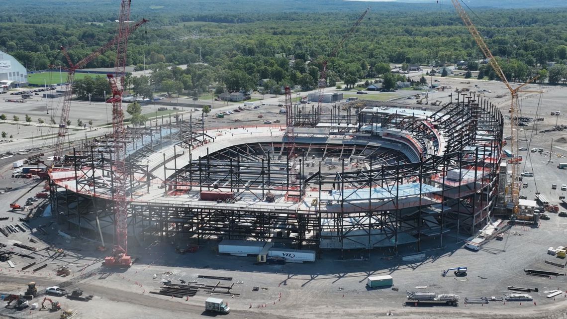 A look at Bills stadium construction, by the numbers [Video]