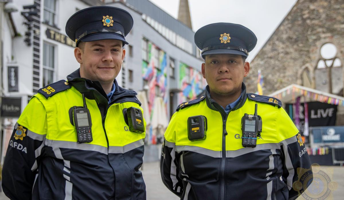 WATCH: Gardai roll out Body Worn Cameras in Waterford as part of ‘Proof of Concept’ pilot [Video]