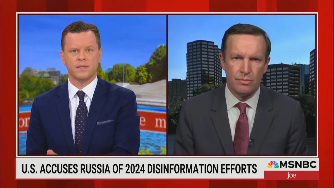 Chris Murphy on Russian Propaganda Indictment and MAGA Media [Video]