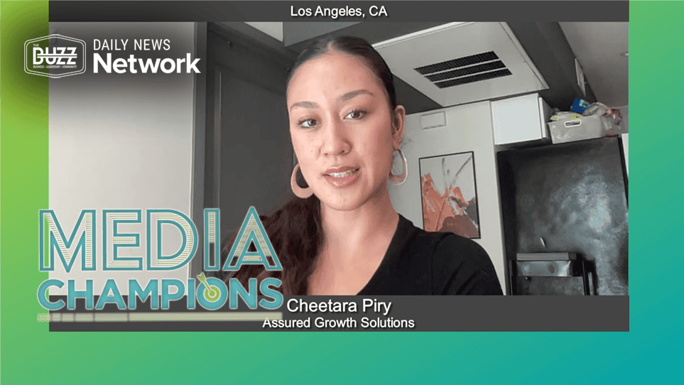 Media Champions with Cheetara Piry of Assured Growth Solutions [Video]