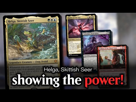 eedi-H – HelgaSkittishSeerEDH Gameplay on Magic the Gathering Online [Video]