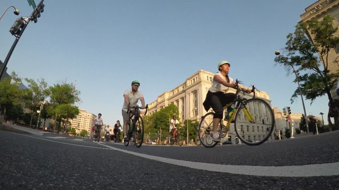 DC Bike Ride temporarily closes roads [Video]