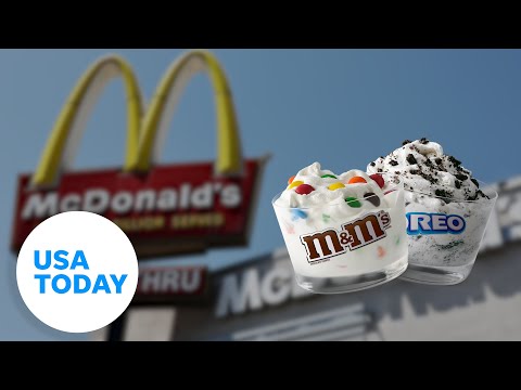 McDonald’s rolls out new sustainable McFlurry cups | USA TODAY [Video]