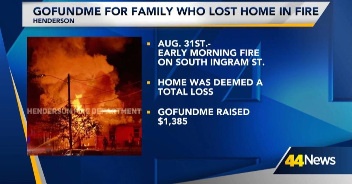 Fundraiser started for Henderson family who lost home in fire | Video