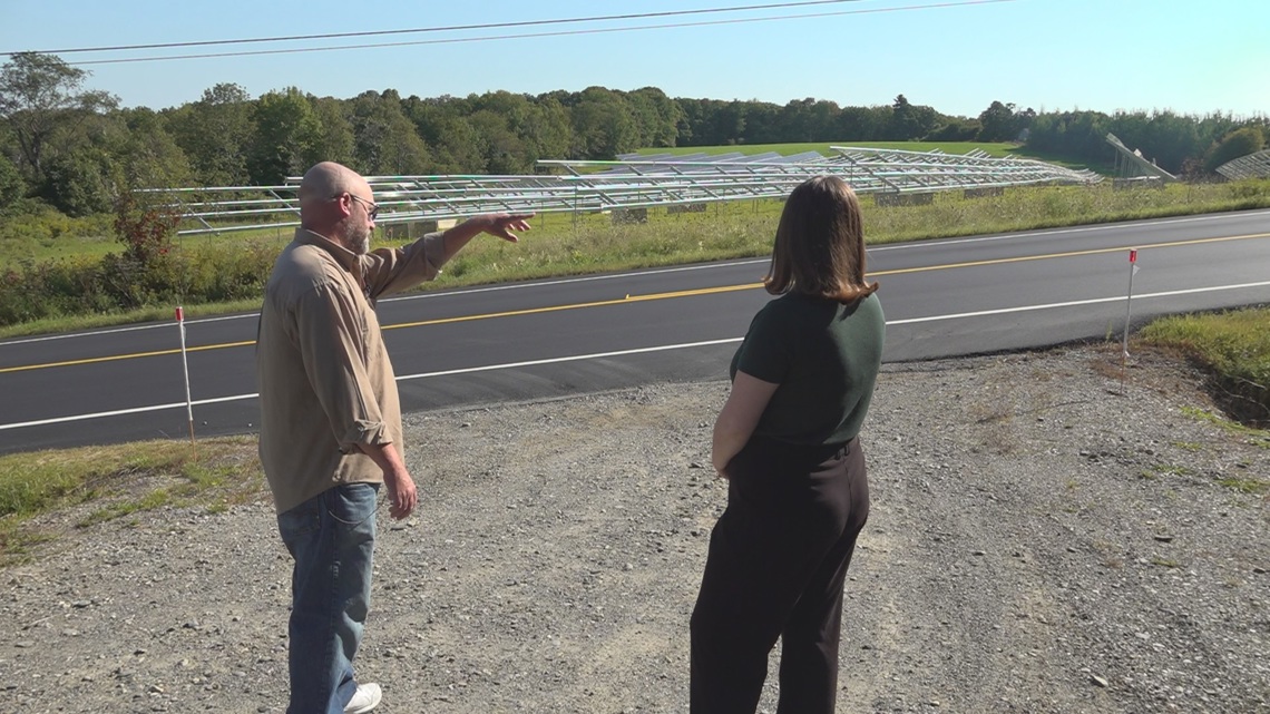 Solar farm project stirs up controversy in small Maine town [Video]