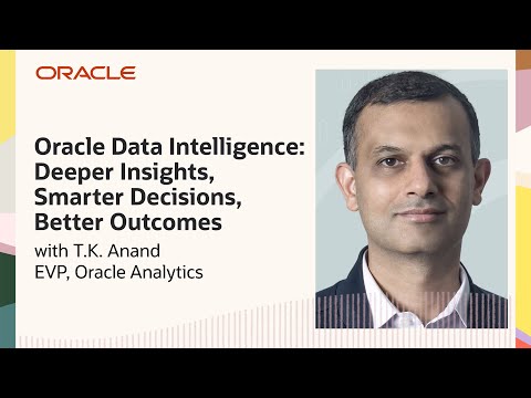 Oracle Data Intelligence: Deeper Insights, Smarter Decisions, Better Outcomes: CloudWorld 2024 [Video]