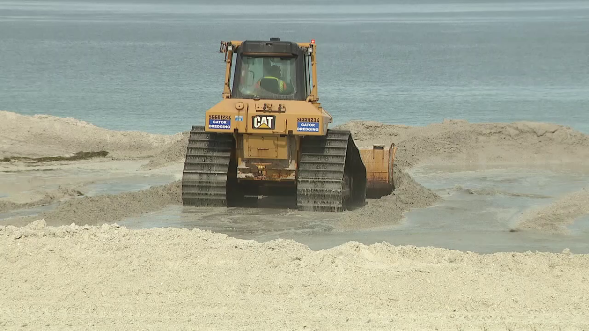 Pass-A-Grille Beach renourishment project making progress despite setbacks [Video]