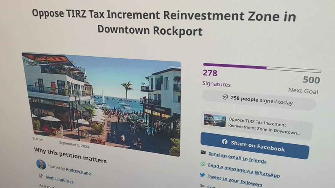 Debate to use TIRZ for downtown Rockport development [Video]