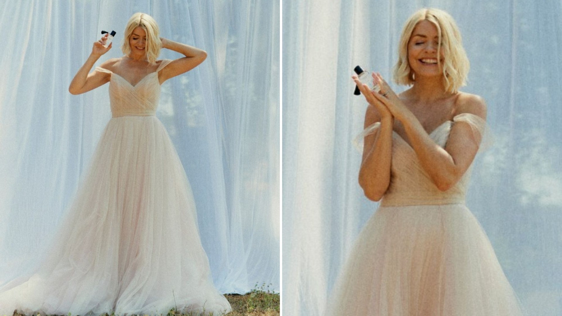 Holly Willoughby looks incredible in a stunning gown as she returns to spotlight with new frangance after summer break [Video]