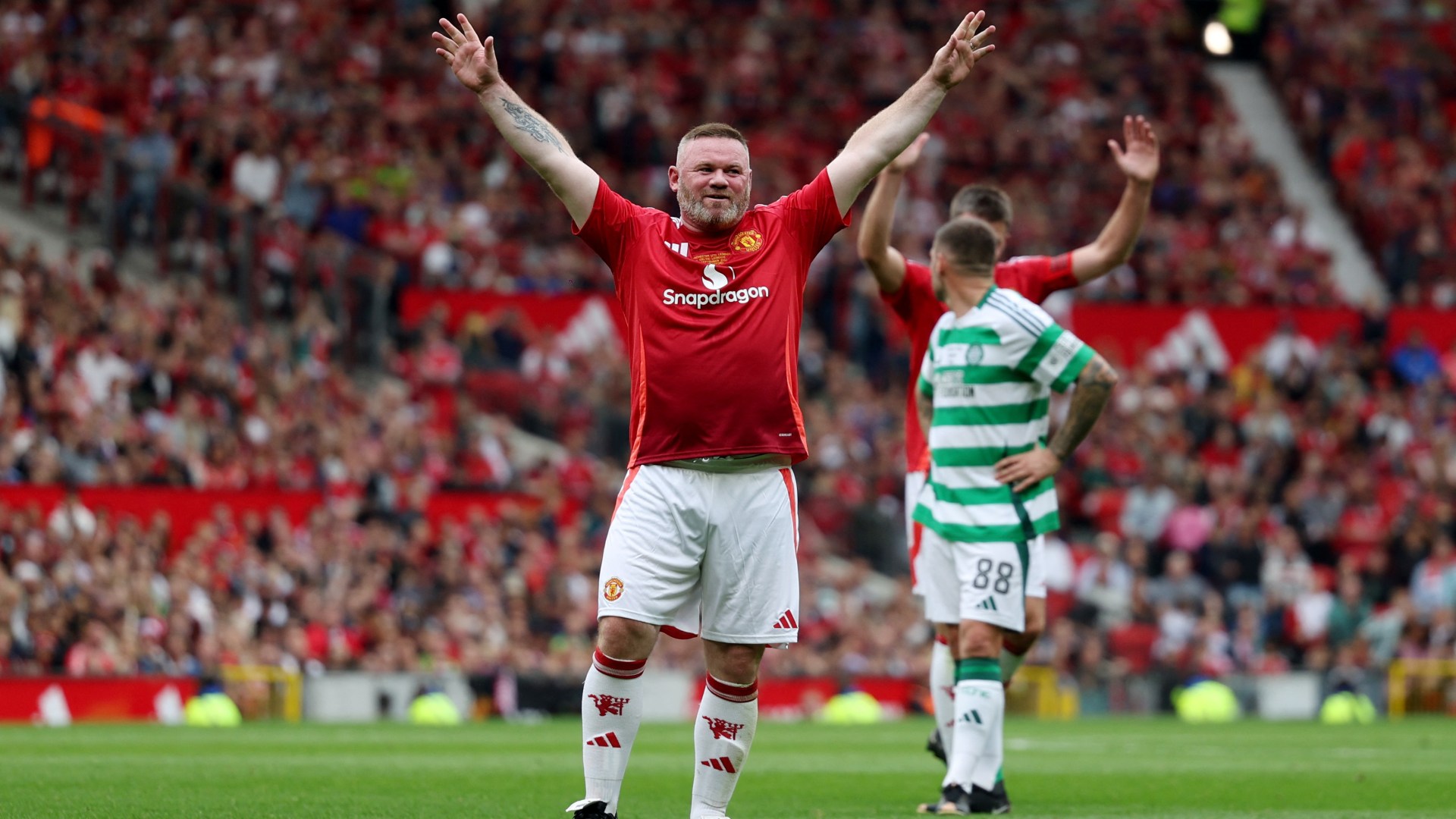 Watch Wayne Rooney curl sublime free-kick into top corner in Man Utd legends match as fans say ‘never lost it’ [Video]