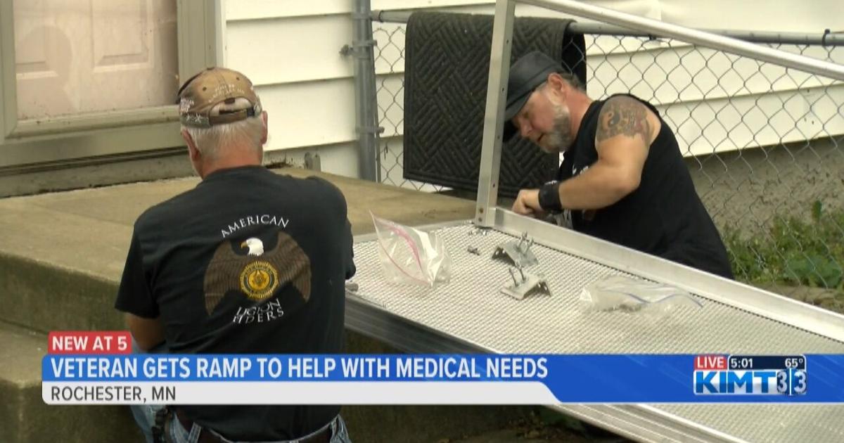 Veteran gets ramp to help with medical needs | News [Video]